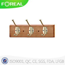 Wall Mounted Foldable Wooden Clothes Hooks